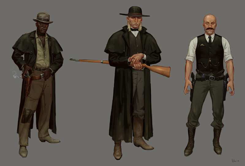 Illustration for article titled The Dusty Concept Art of Red Dead Redemption